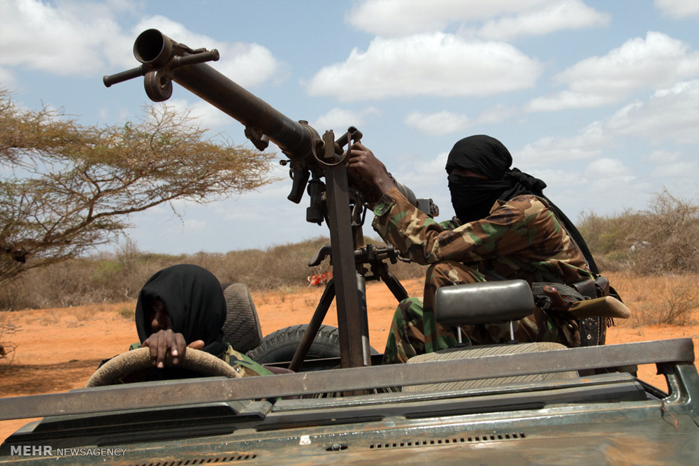 کشته شدن ۱۳ نظامی سومالی در حمله الشباب