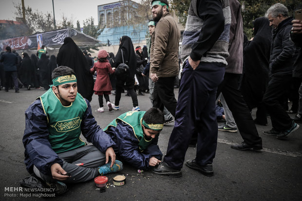  مراسم پیاده روی اربعین حسینی در تهران