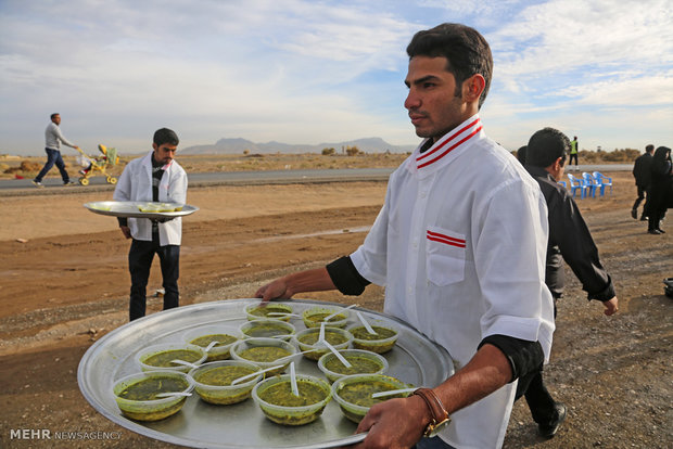 مراسم پیاده روی اربعین حسینی در سیرجان