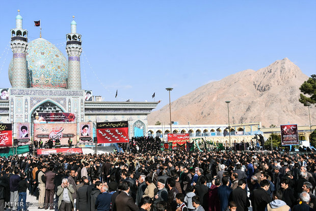 Arbaeen mourning ceremony in Shahreza