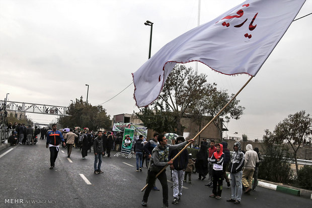 İran’daki Erbain etkinlikleriهران 