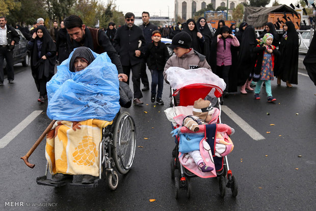 İran’daki Erbain etkinlikleri