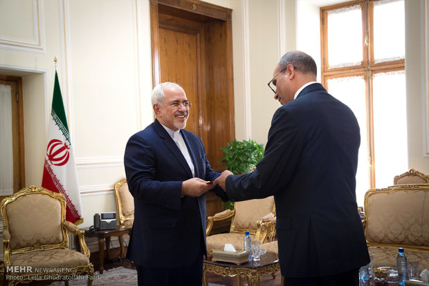 FM Zarif's meetings on Mon.