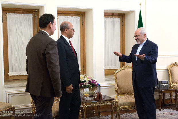 FM Zarif's meetings on Mon.