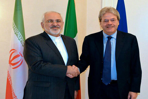 Zarif, İtalyan mevkidaşıyla telefonda görüştü Zarif, İtalyan mevkidaşıyla telefonda görüştü