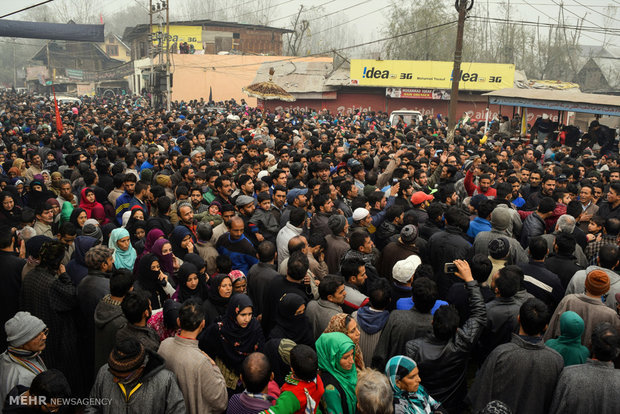 Arbaeen mourning in Kashmir