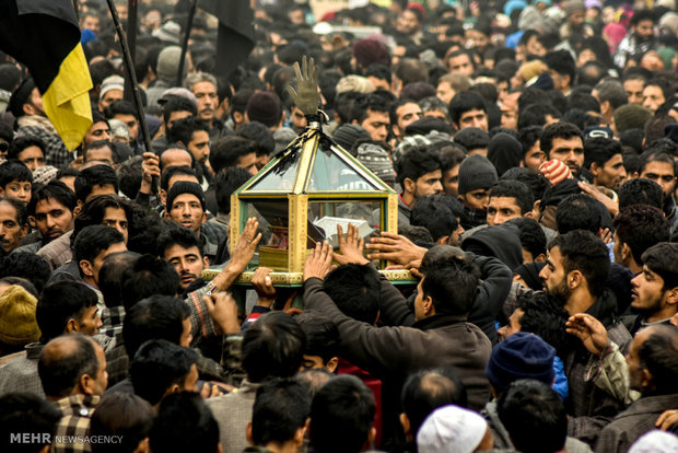 Arbaeen mourning in Kashmir