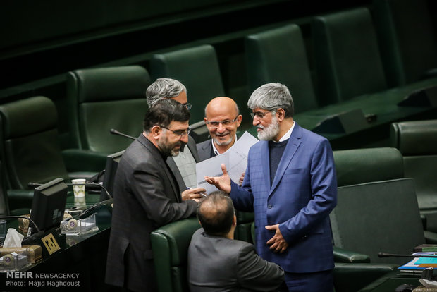 علی مطهری نایب رییس دوم در جلسه علنی مجلس شورای اسلامی