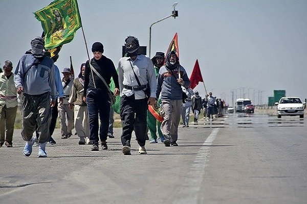 ۲۲ هیئت پیاده از گلستان راهی مشهد شدند