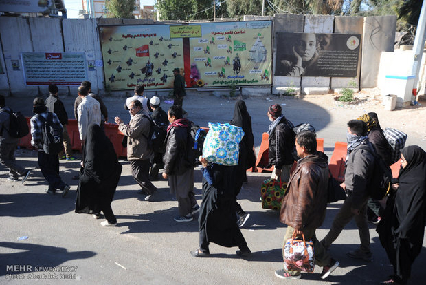 جمع آوری موکب ها و بازگشت زائران از کربلا