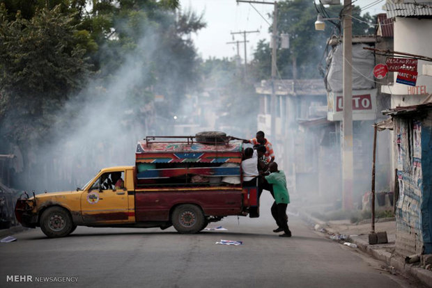 درگیری های پس ازانتخابات در هائیتی‎