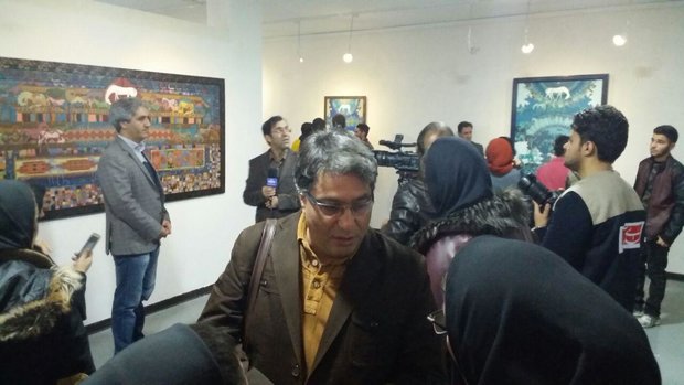 نمایشگاه نقاشی«عاشورا» در کرمانشاه برپا شد