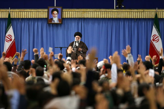 Supreme Leader receives Basij commanders, forces