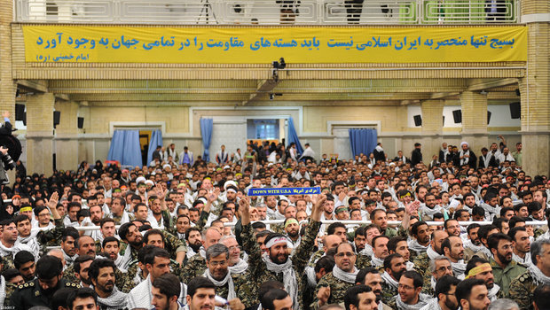 Supreme Leader receives Basij commanders, forces