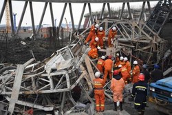 تخریب نیروگاه برق در چین جان ۶۷ نفر را گرفت