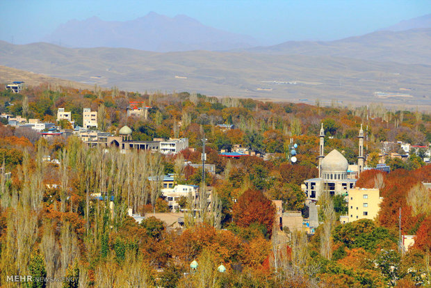 Khansar's autumn nature