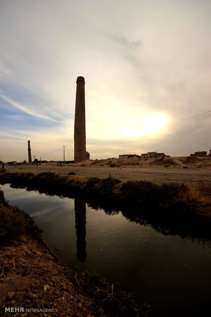 Historical minarets of Herat
