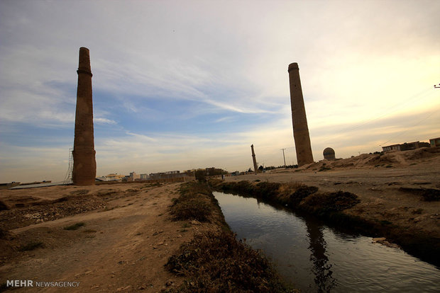 Historical minarets of Herat