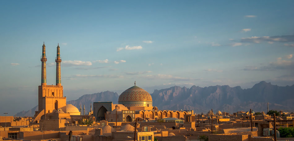 Yazd skyline