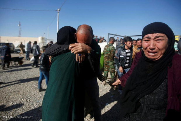 عراقی های آزاد شده از دست داعش