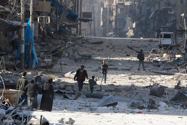 Roughly 18K people evacuated from militant-held areas of Aleppo
