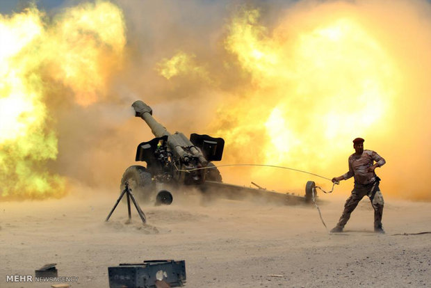 عکس های برتر با موضوع جنگ با داعش‎