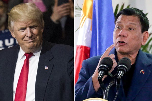 «ترامپ» رئیس جمهور جنجالی فیلیپین را به کاخ سفید دعوت کرد