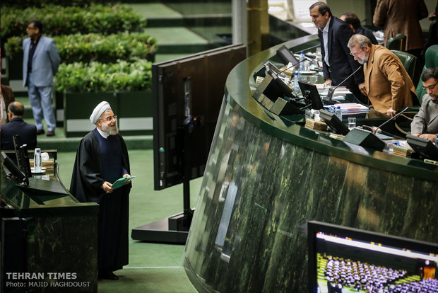 Rouhani submits budget bill to Majlis