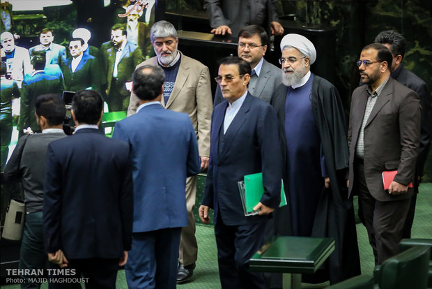 Rouhani submits budget bill to Majlis