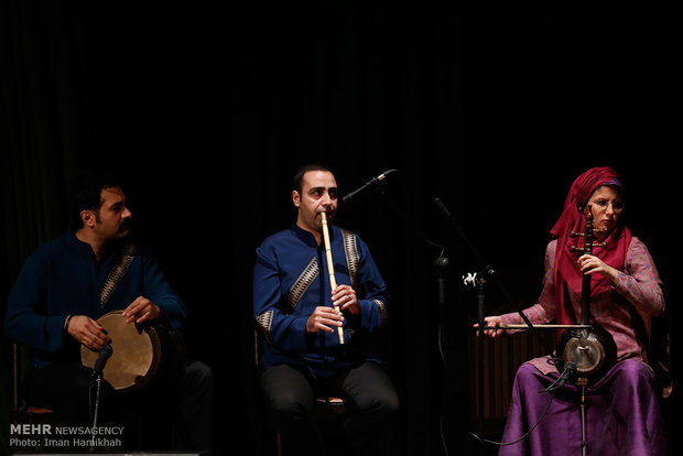 Salar Aghili performs in Hamedan