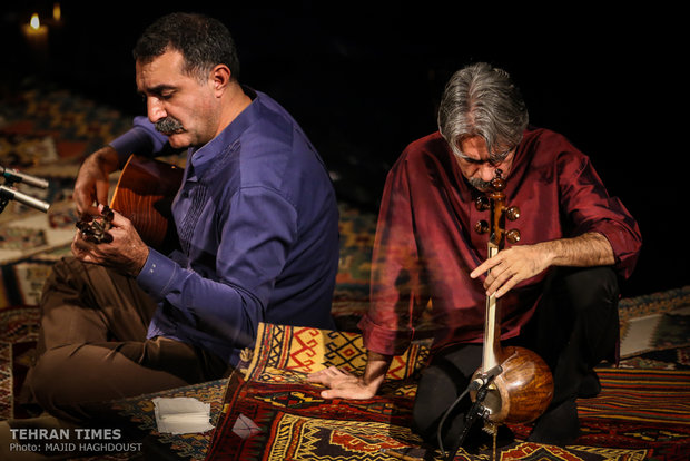 Kayhan Kalhor, Erdal Erzincan perform in Tehran