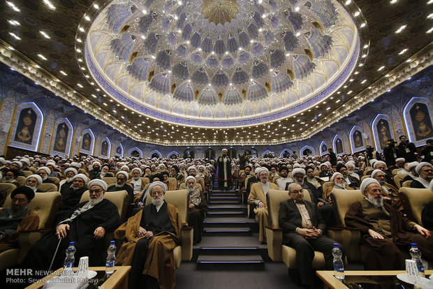 دهمین اجلاسیه جامعه مدرسین حوزه علمیه قم و علمای بلاد 