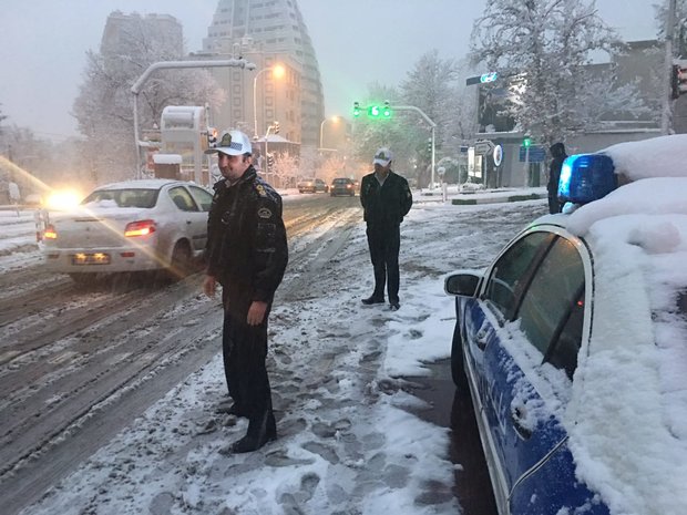 طرح زمستانی پلیس راهور در کشور آغاز شد