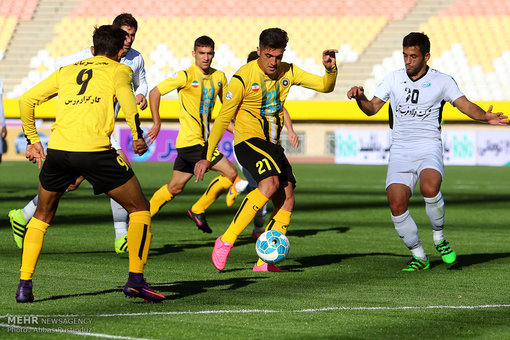 فوز سباهان اصفهان على صبا قم 4-1