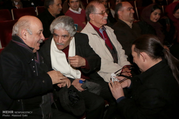 حضور محمدعلی کیانی نژاد در آیین نکوداشت زنده یاد ناصر فرهنگ فر