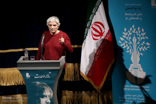 حضور محمدعلی کیانی نژاد در آیین نکوداشت زنده یاد ناصر فرهنگ فر