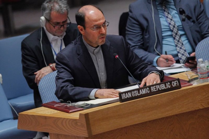Iran's Deputy UN Ambassador Gholamhossein Dehghani