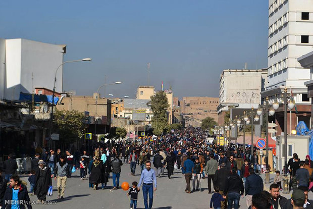 جشن میلاد پیامبر در اربیل‎