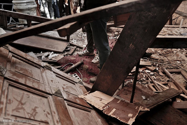 انفجار بمب در کلیسای جامع قاهره‎
