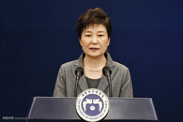 تظاهرات علیه رئیس جمهور در سئول‎