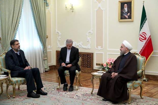 روحاني: لا خيار أمام الفلسطينيين سوى مقاومة الكيان الصهيوني