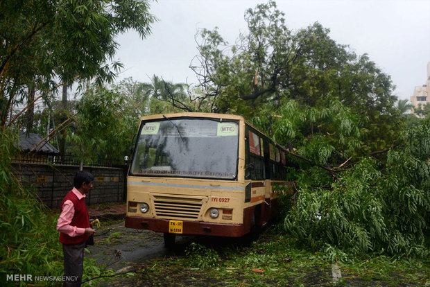 طوفان وارداح در هند