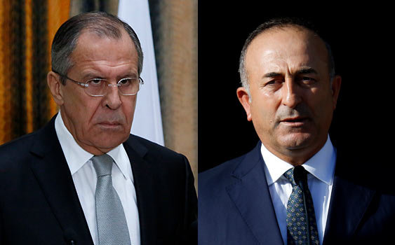Çavuşoğlu, Lavrov discuss Aleppo with Zarif