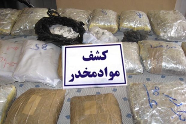  ۳۳۰۰ کیلوگرم انواع مواد مخدر طی سال جاری در استان کشف شد