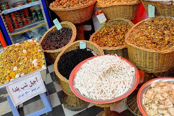 قیمت آجیل و شیرینی شب یلدا در بجنورد افزایش نمی‌یابد