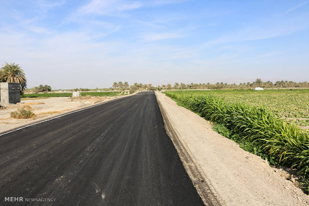 ۱۱۲ پروژه راه روستایی در خوزستان افتتاح شد