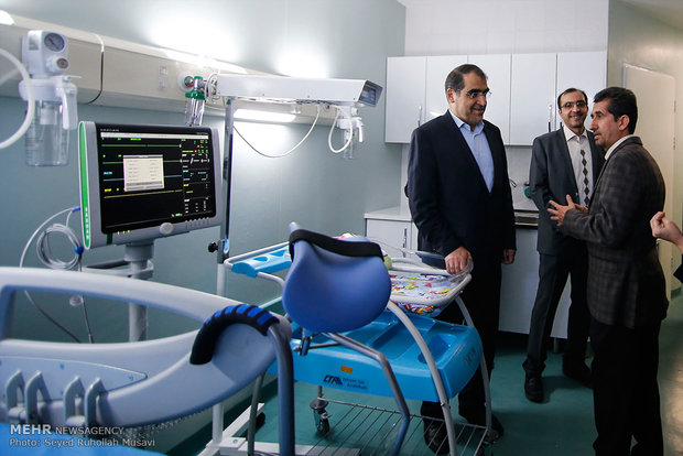 افتتاح بیمارستان  350 تخت خوابی فرقانی در قم