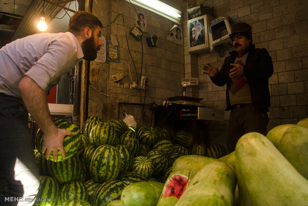 خرید شب یلدا در گرگان