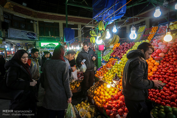 Iranians preparing for longest night of year