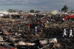 مرگ حداقل ۲۲ نفر در انفجار در یک فروشگاه در شمال مکزیک